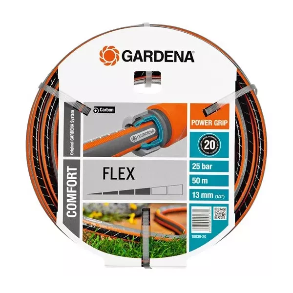 Gardena Wąż Ogrodowy Comfort Flex 1/2 50m 18039