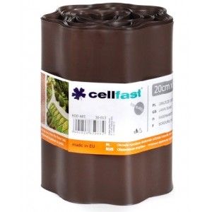 Cellfast Obrzeże Trawnikowe Brązowe 20cm x 9mb