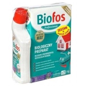 Zestaw Biofos Biologiczny Preparat 1kg+WC żel 0,5l