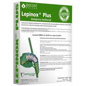 Lepinox PLUS 1kg Gąsienice Ćmy Bukszpanowej