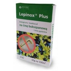 Lepinox PLUS 3x10g Gąsienice Ćmy Bukszpanowej