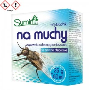 Sumin Trójskładnikowy preparat na muchy 25g+60ml